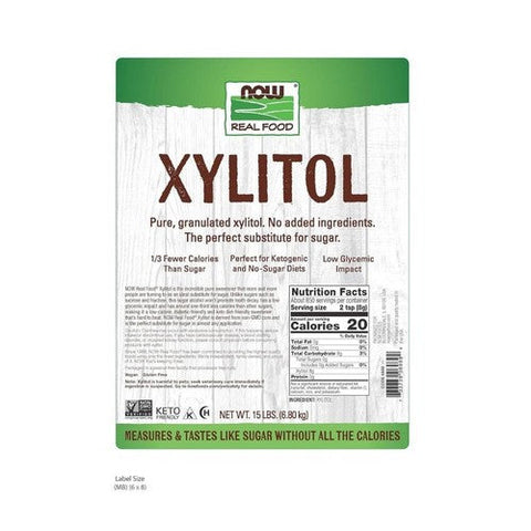 Now Foods, Xylitol, 6.80kg, 15 Lbs Now Foods