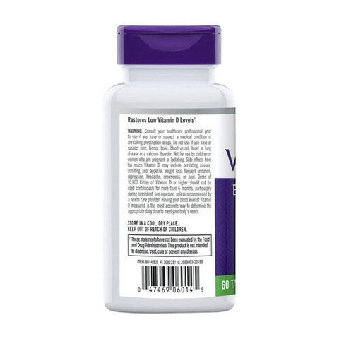 Natrol, Vitamin D3, 10,000 IU, 60 Tabs Natrol