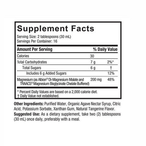 Nature's Answer, Liquid Magnesium Malate And Glycinate, 16 Oz Nature's Answer