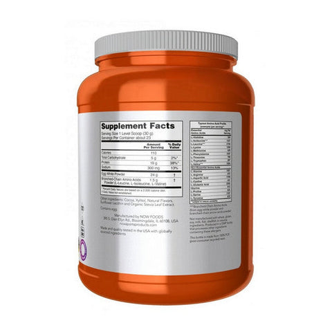 Now Foods, Eggwhite Protein, Rich Chocolate 1.5 lbs Now Foods