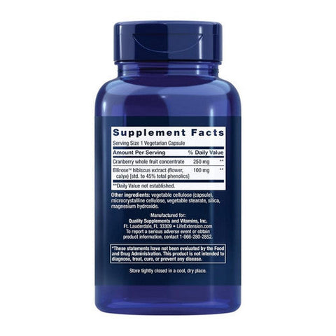 Life Extension, Optimized Cran-Max, 500 MG, 60 Veg Caps Life Extension