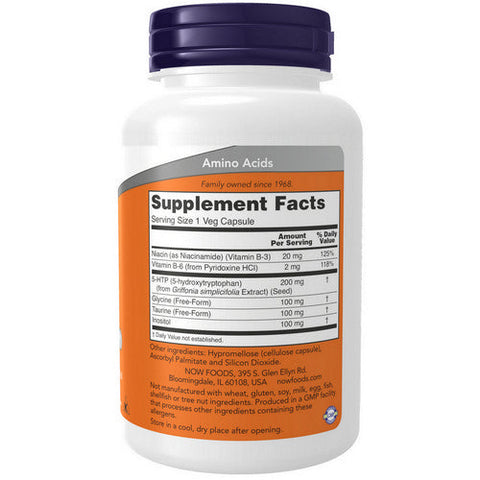 Now Foods, Double Strength 5 HTP, 200 mg, 120 vcaps Now Foods