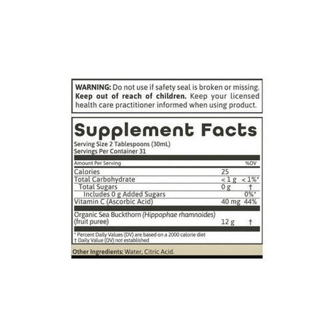 Dynamic Health Laboratories, Organic Certified Sea Buckthorn Gold, 32 oz Dynamic Health Laboratories