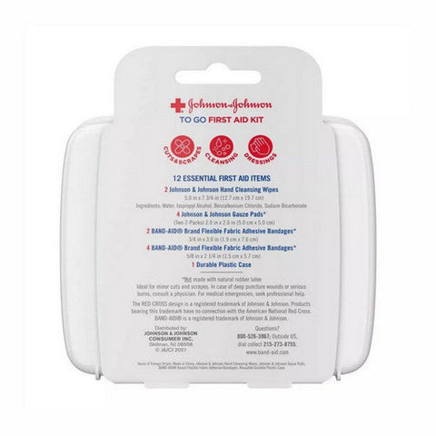 Johnson & Johnson, Red Cross First Aid To Go, 1 Kit Johnson & Johnson