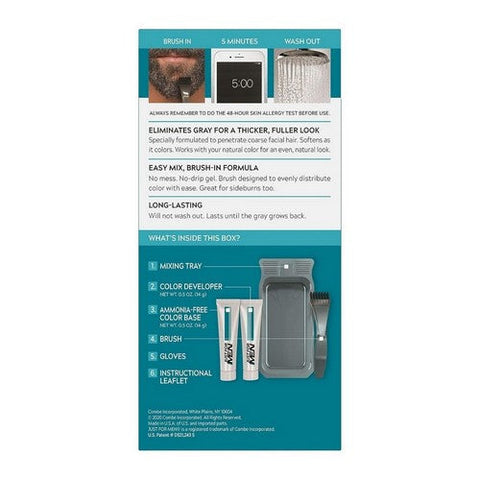 Just For Men, Mustache And Beard Haircolor M-45 Dark Brown, 1 Each Just For Men