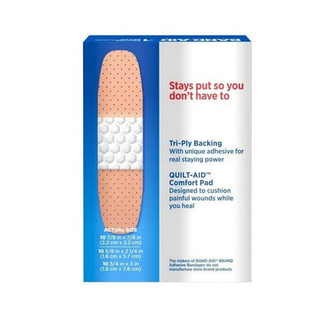 Band-Aid, Tru-Stay Plastic Adhesive Bandages, 60 Count Band-Aid