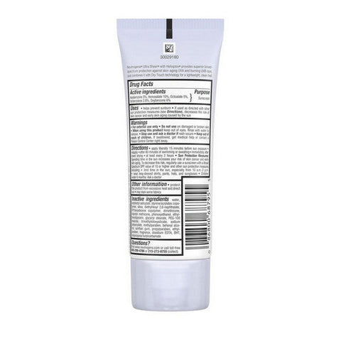 Neutrogena, Ultra Sheer Dry-Touch Sunscreen Spf 45, 3 Oz Neutrogena