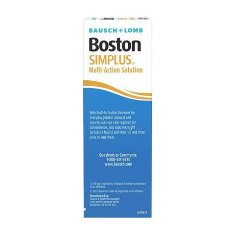 Bausch + Lomb, Boston Simplus Multi-Action Solution, 3.5 oz Bausch + Lomb